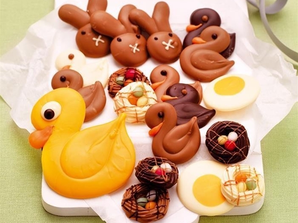 Paaschocolade per 100gram